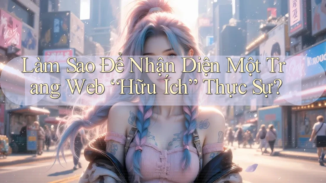 Làm Sao Để Nhận Diện Một Trang Web “Hữu Ích” Thực Sự? Làm Sao Để Nhận Diện Một Trang Web “Hữu Ích” Thực Sự?