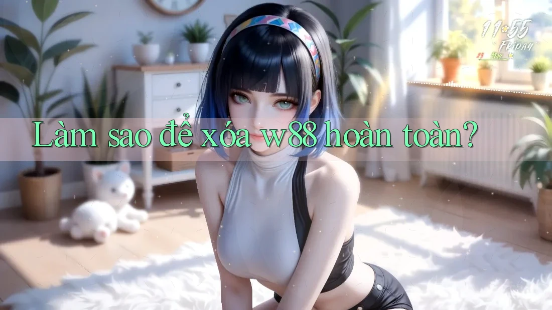 Làm sao để xóa w88 hoàn toàn?