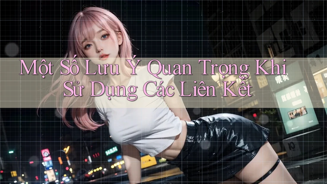 Một Số Lưu Ý Quan Trọng Khi Sử Dụng Các Liên Kết Một Số Lưu Ý Quan Trọng Khi Sử Dụng Các Liên Kết