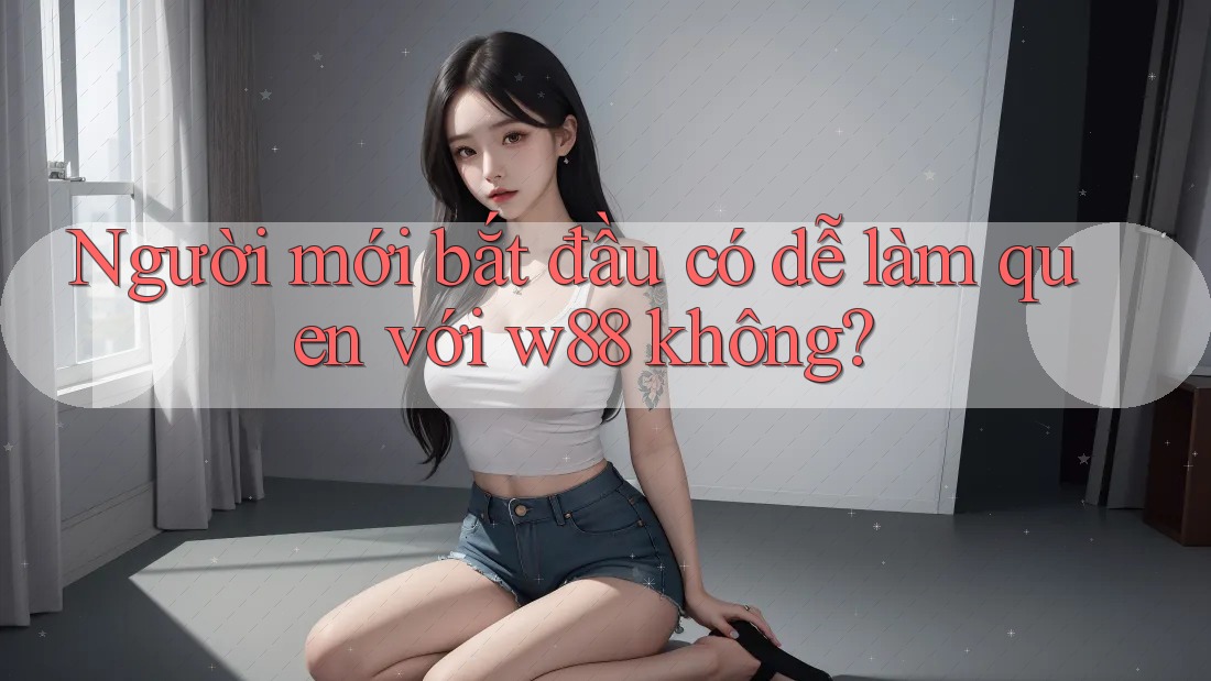 Người mới bắt đầu có dễ làm quen với w88 không? Người mới bắt đầu có dễ làm quen với w88 không?