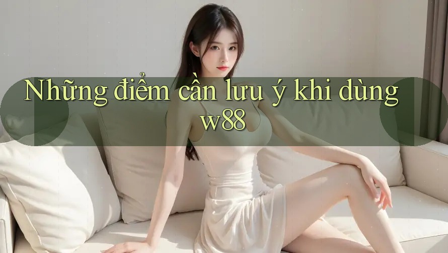 Những điểm cần lưu ý khi dùng w88 Những điểm cần lưu ý khi dùng w88