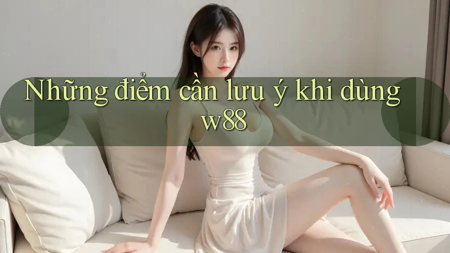 Những điểm cần lưu ý khi dùng w88 Những điểm cần lưu ý khi dùng w88