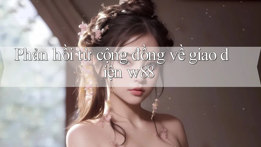 Phản hồi từ cộng đồng về giao diện w88 Phản hồi từ cộng đồng về giao diện w88