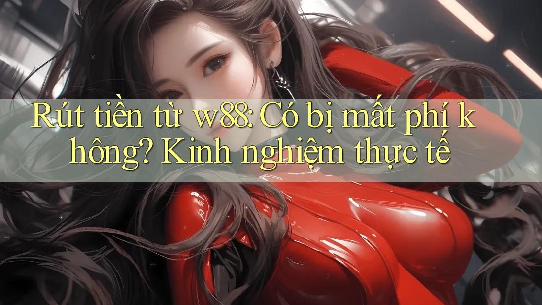 Rút tiền từ w88: Có bị mất phí không? Kinh nghiệm thực tế Rút tiền từ w88: Có bị mất phí không? Kinh nghiệm thực tế