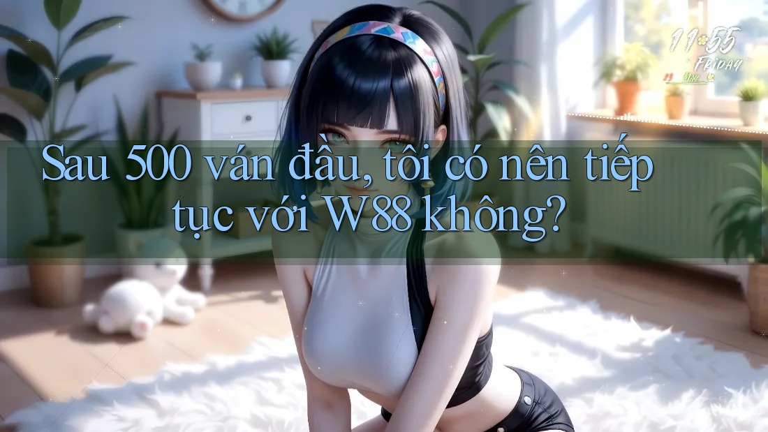 Sau 500 ván đầu, tôi có nên tiếp tục với W88 không? Sau 500 ván đầu, tôi có nên tiếp tục với W88 không?