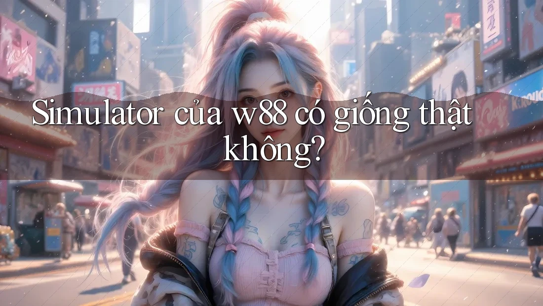 Simulator của w88 có giống thật không? Simulator của w88 có giống thật không?
