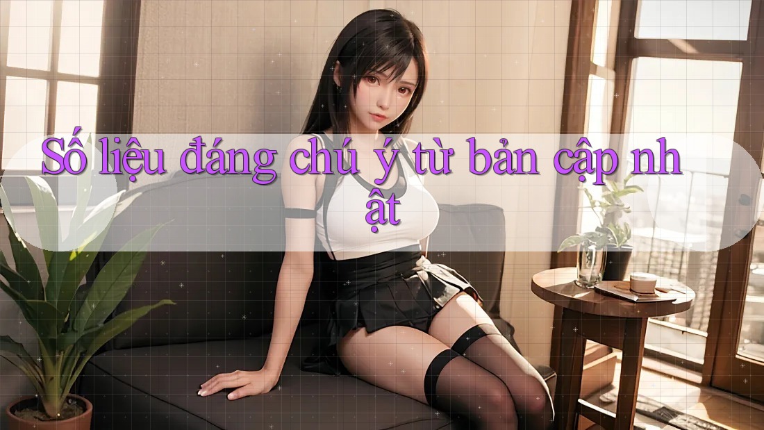 Số liệu đáng chú ý từ bản cập nhật