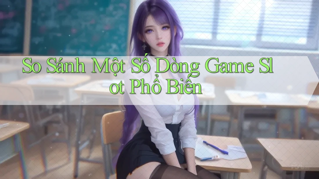 So Sánh Một Số Dòng Game Slot Phổ Biến