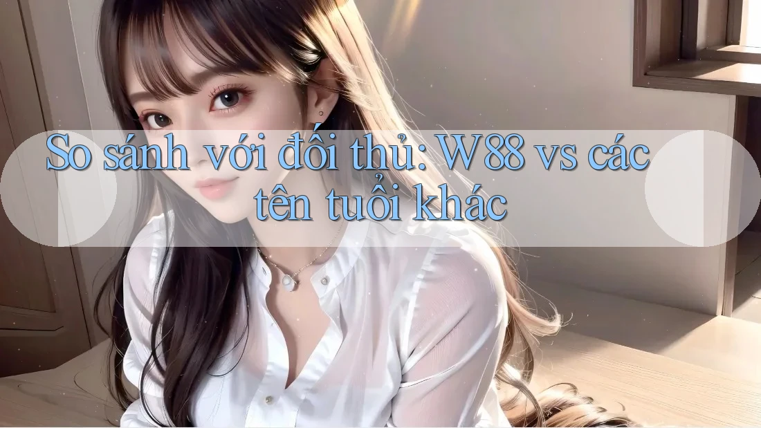 So sánh với đối thủ: W88 vs các tên tuổi khác So sánh với đối thủ: W88 vs các tên tuổi khác