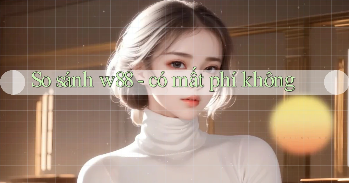 So sánh w88   có mất phí không