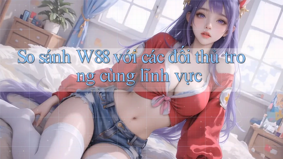 So sánh W88 với các đối thủ trong cùng lĩnh vực So sánh W88 với các đối thủ trong cùng lĩnh vực