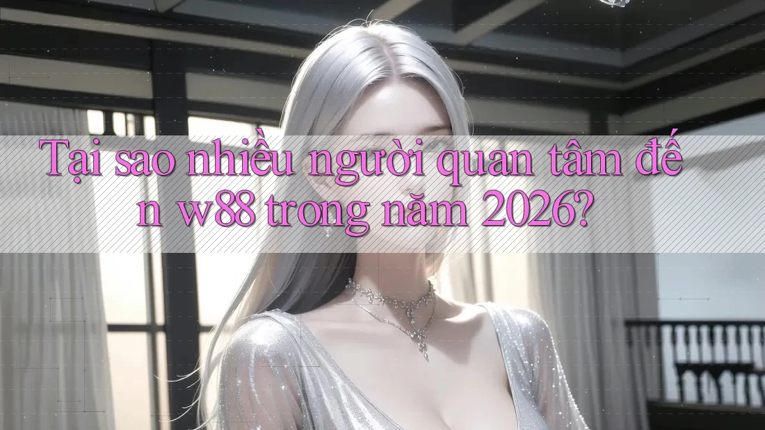 Tại sao nhiều người quan tâm đến w88 trong năm 2026? Tại sao nhiều người quan tâm đến w88 trong năm 2026?