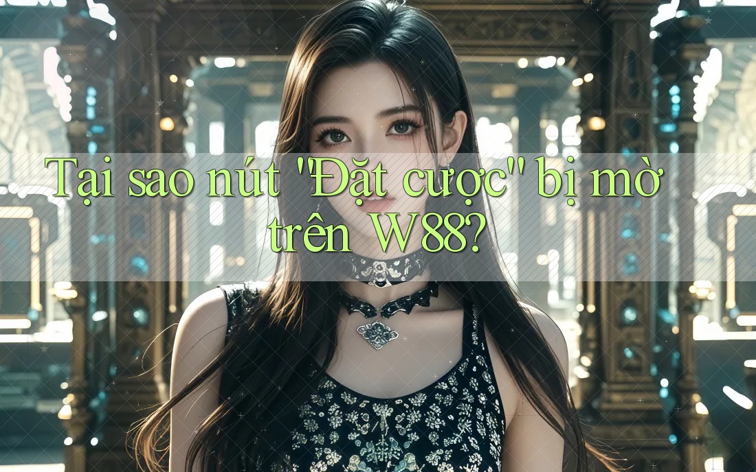 Tại sao nút “Đặt cược” bị mờ trên W88? Tại sao nút “Đặt cược” bị mờ trên W88?