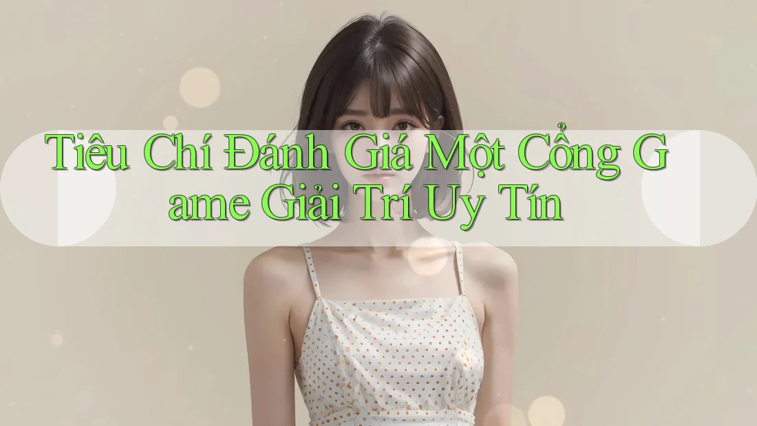 Tiêu Chí Đánh Giá Một Cổng Game Giải Trí Uy Tín Tiêu Chí Đánh Giá Một Cổng Game Giải Trí Uy Tín