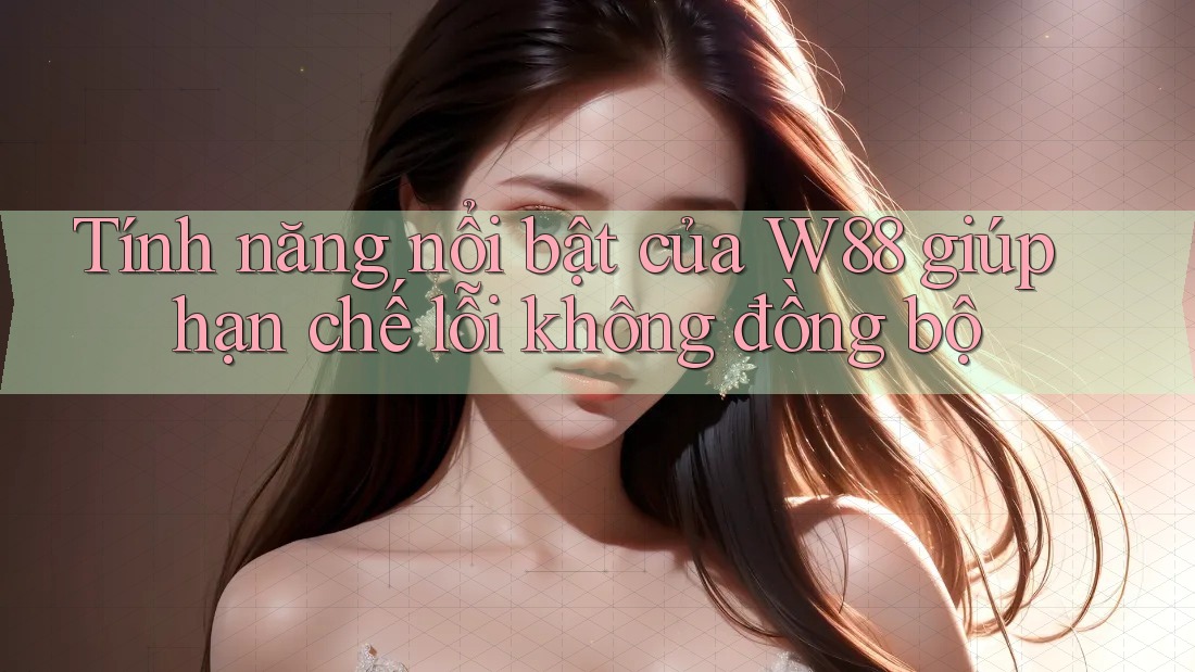 Tính năng nổi bật của W88 giúp hạn chế lỗi không đồng bộ Tính năng nổi bật của W88 giúp hạn chế lỗi không đồng bộ