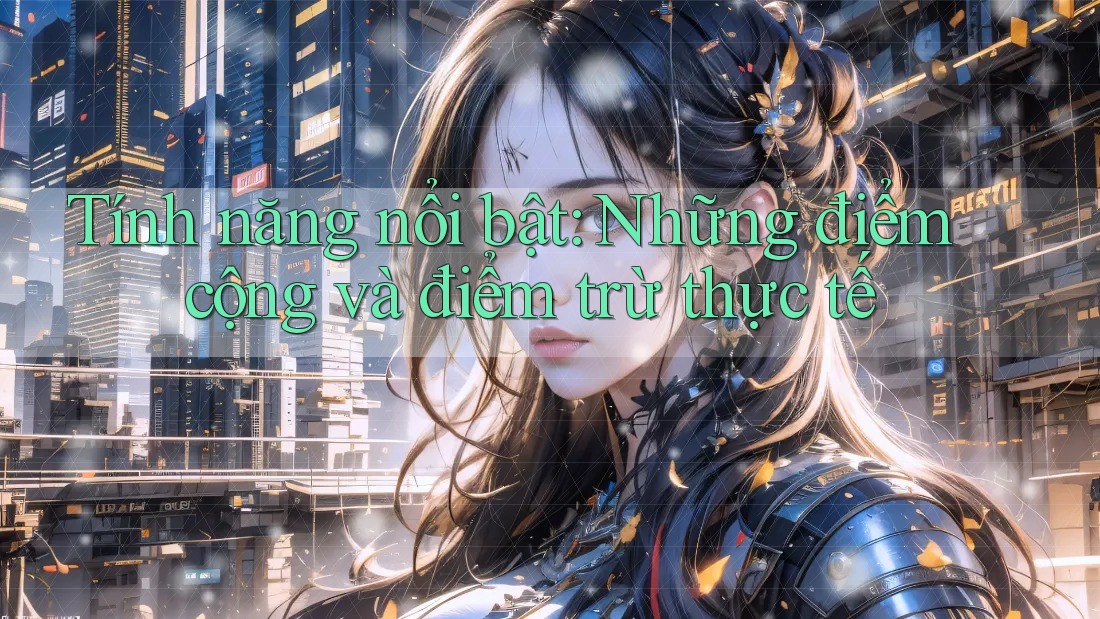 Tính năng nổi bật: Những điểm cộng và điểm trừ thực tế Tính năng nổi bật: Những điểm cộng và điểm trừ thực tế
