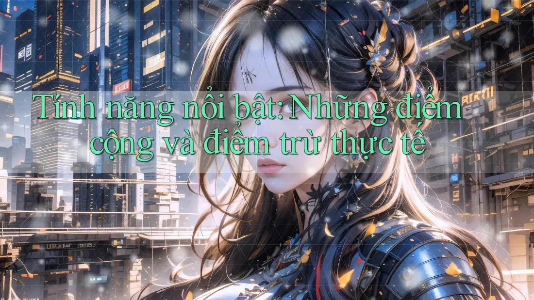 Tính năng nổi bật: Những điểm cộng và điểm trừ thực tế Tính năng nổi bật: Những điểm cộng và điểm trừ thực tế