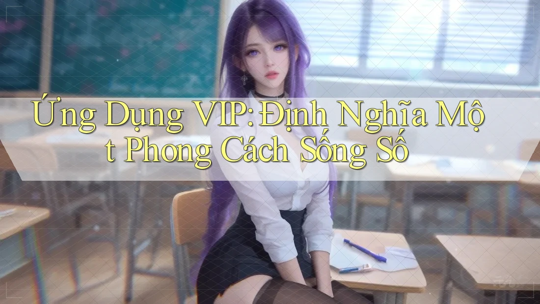 Ứng Dụng VIP: Định Nghĩa Một Phong Cách Sống Số Ứng Dụng VIP: Định Nghĩa Một Phong Cách Sống Số