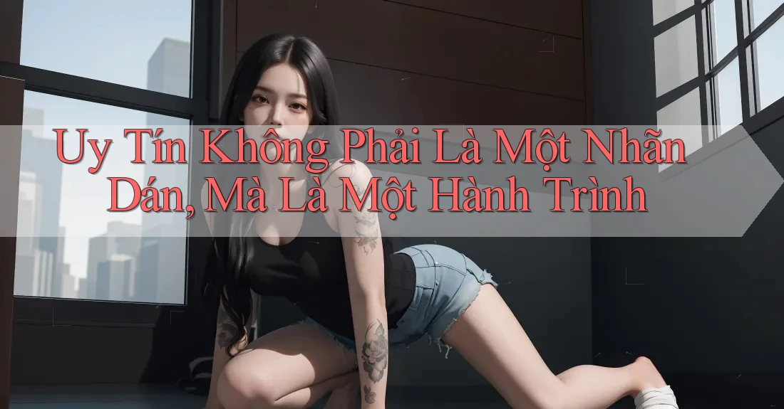 Uy Tín Không Phải Là Một Nhãn Dán, Mà Là Một Hành Trình Uy Tín Không Phải Là Một Nhãn Dán, Mà Là Một Hành Trình