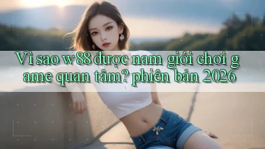 Vì sao w88 được nam giới chơi game quan tâm phiên bản 2026