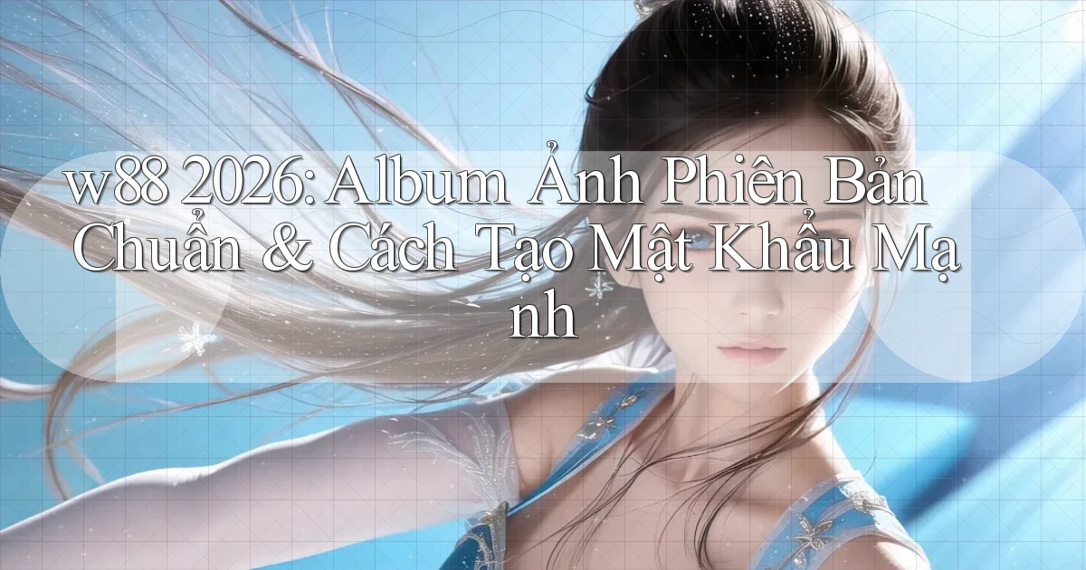 w88 2026 album ảnh phiên bản chuẩn cách tạo mật khẩu mạnh