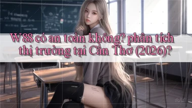 W88 có an toàn không phân tích thị trường tại Cần Thơ (2026)
