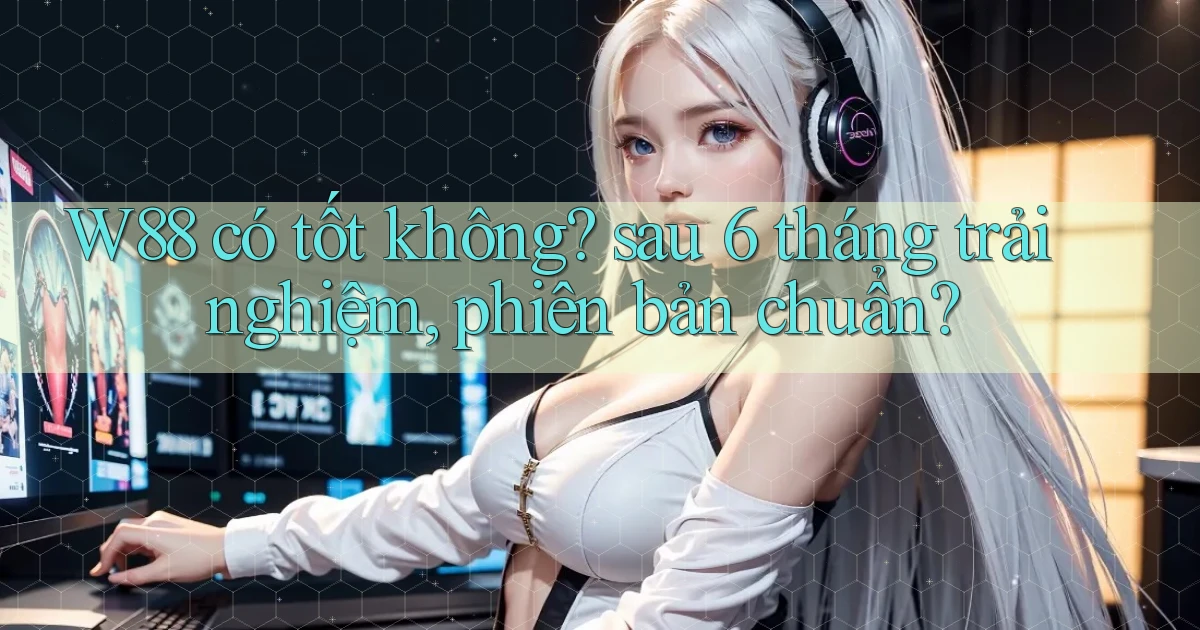 W88 có tốt không sau 6 tháng trải nghiệm, phiên bản chuẩn