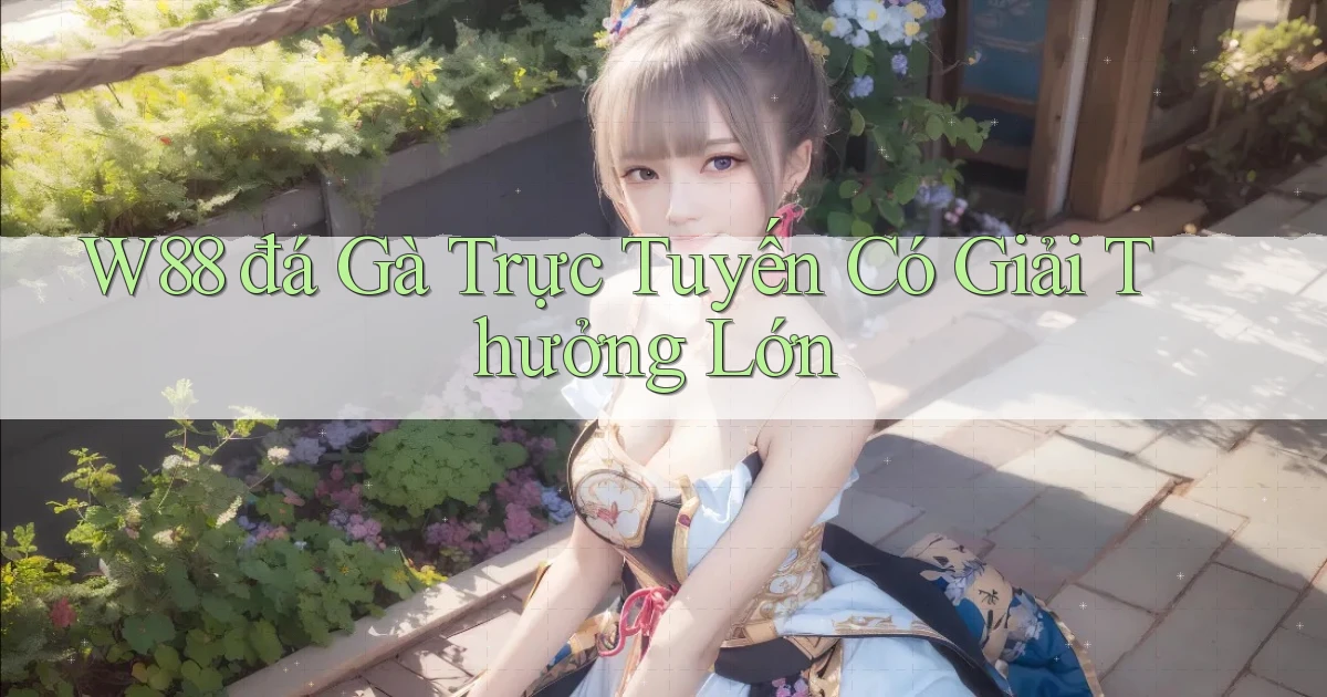 w88  đá gà trực tuyến có giải thưởng lớn