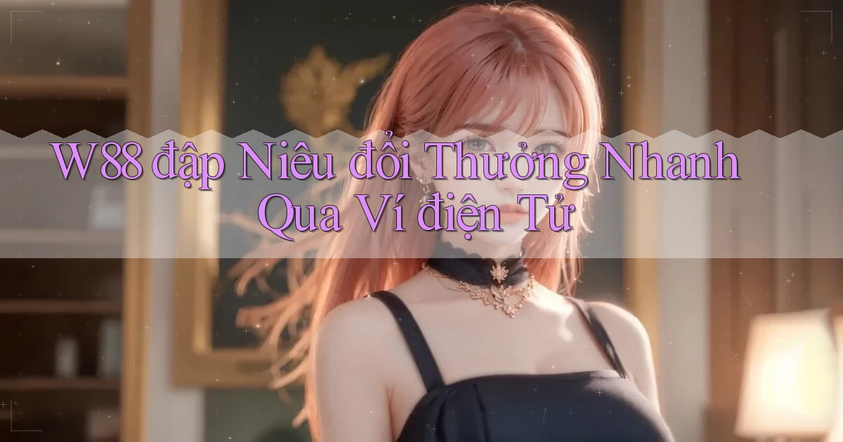w88  đập niêu đổi thưởng nhanh qua ví điện tử