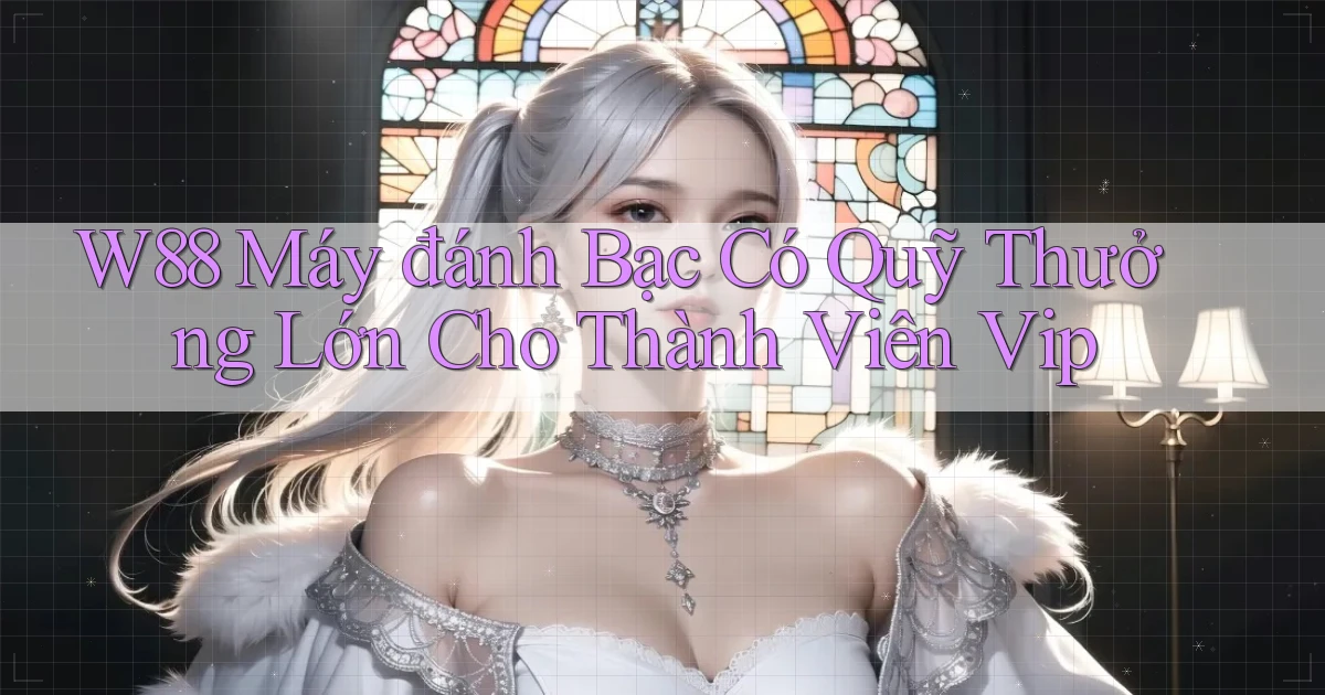 w88  máy đánh bạc có quỹ thưởng lớn cho thành viên vip