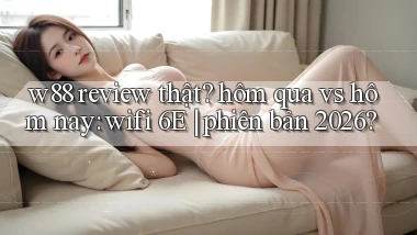 w88 review thật hôm qua vs hôm nay wifi 6E phiên bản 2026