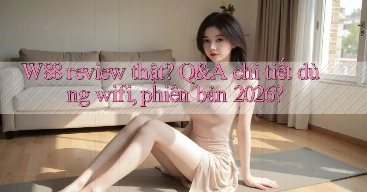W88 review thật Q&A chi tiết dùng wifi, phiên bản 2026