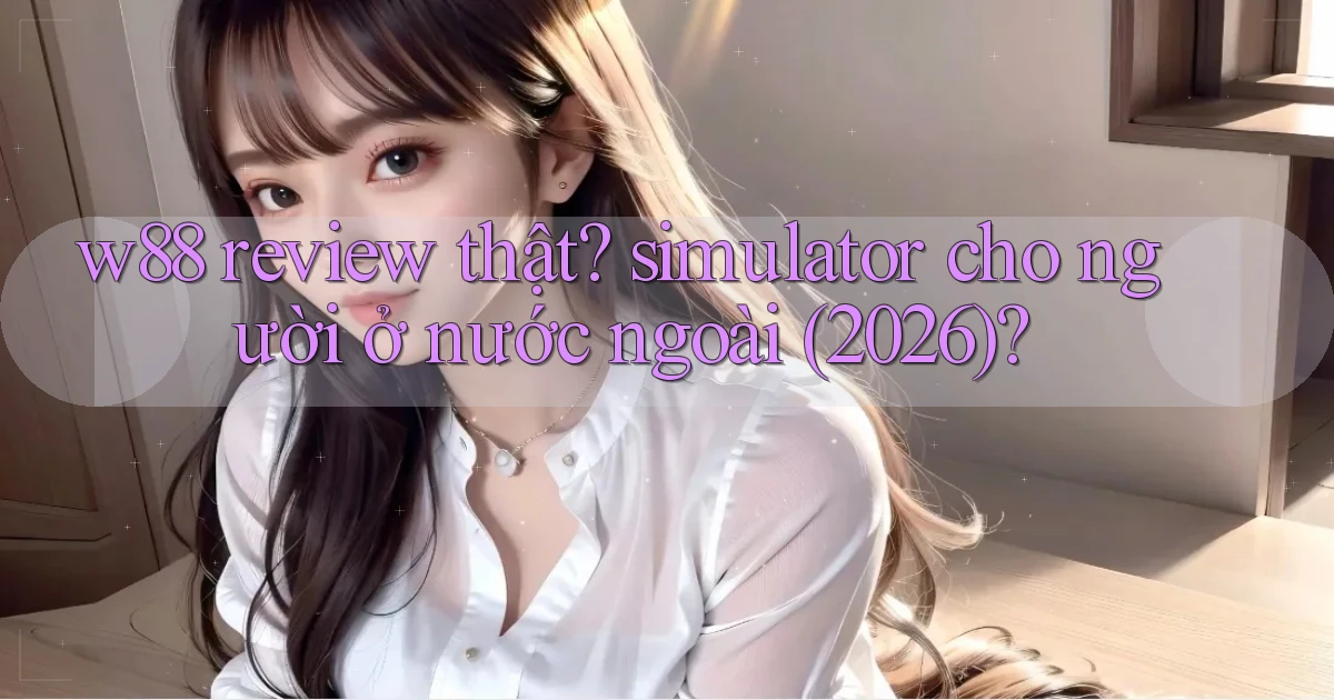 w88 review thật simulator cho người ở nước ngoài (2026)
