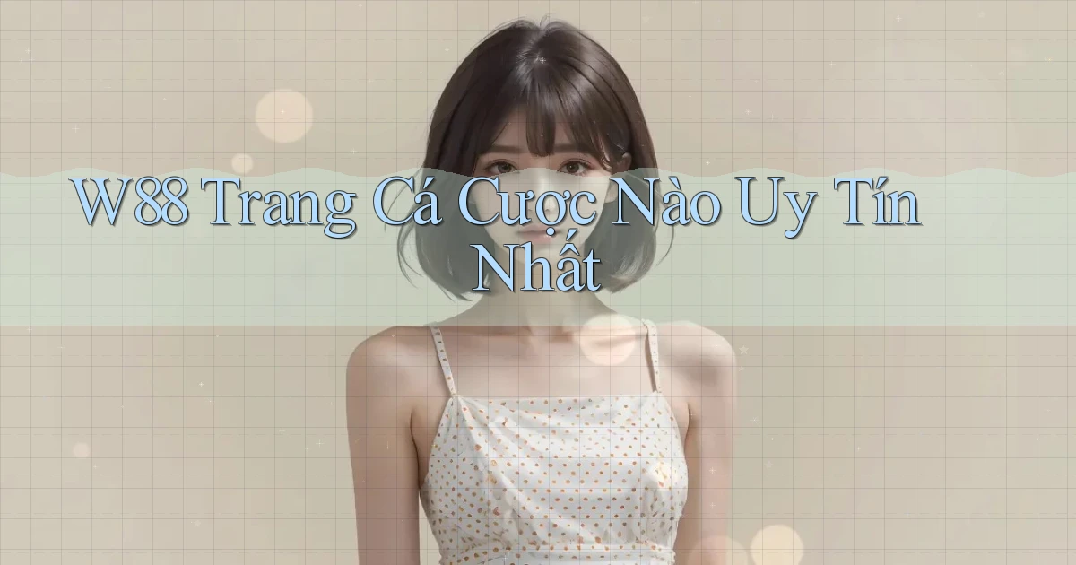 w88  trang cá cược nào uy tín nhất