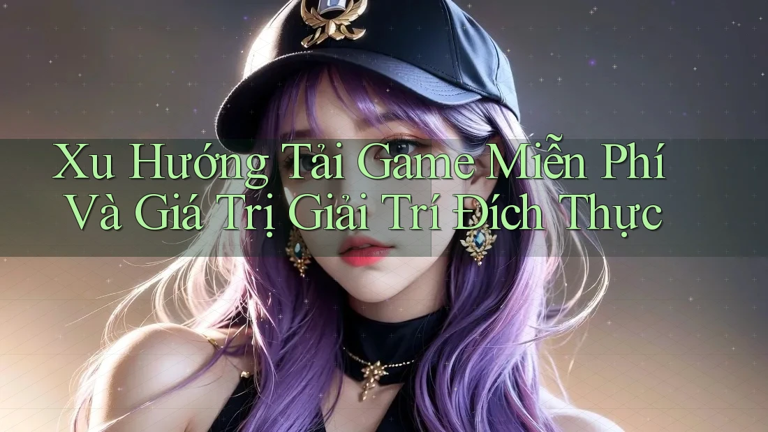 Xu Hướng Tải Game Miễn Phí Và Giá Trị Giải Trí Đích Thực Xu Hướng Tải Game Miễn Phí Và Giá Trị Giải Trí Đích Thực